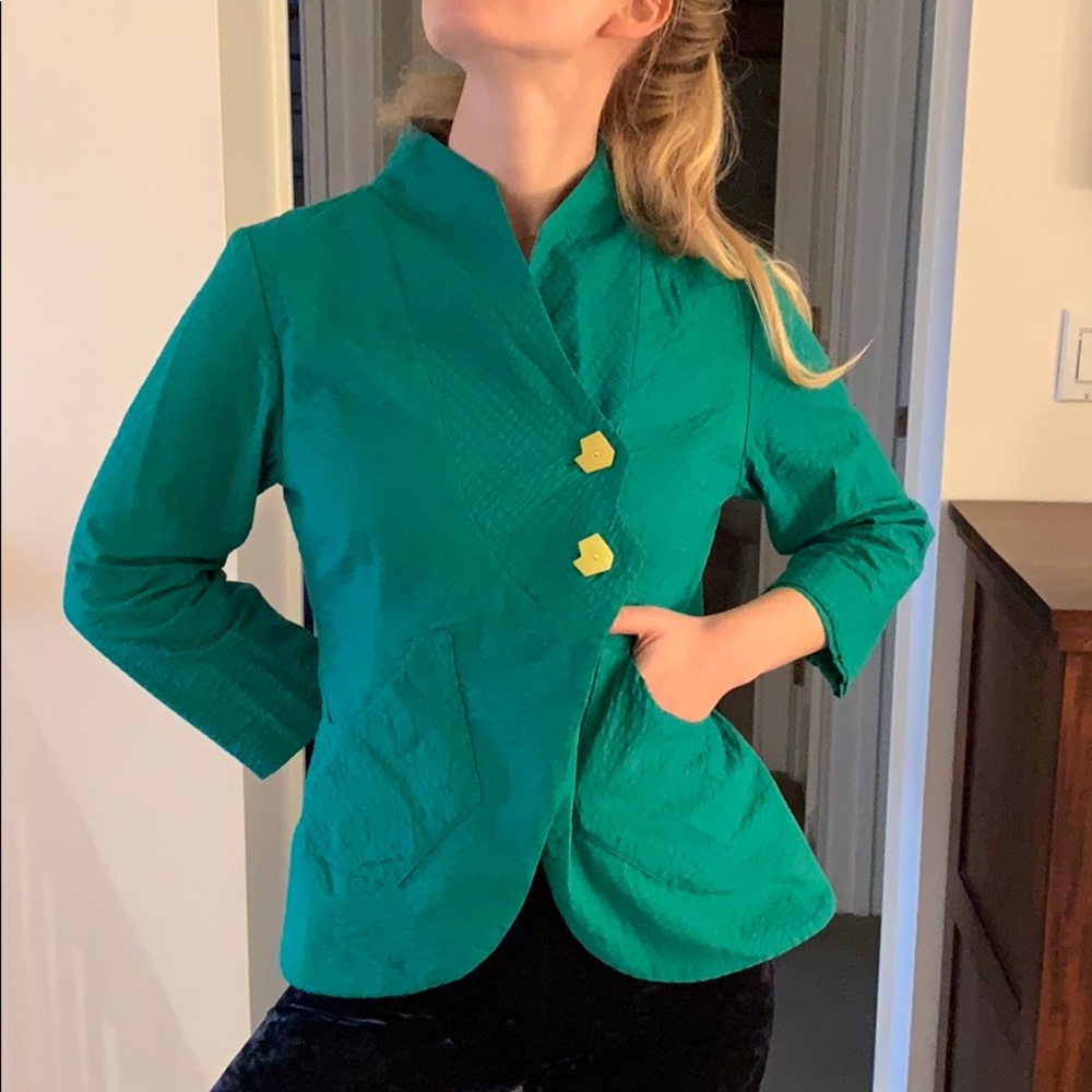 Spring pique jacket